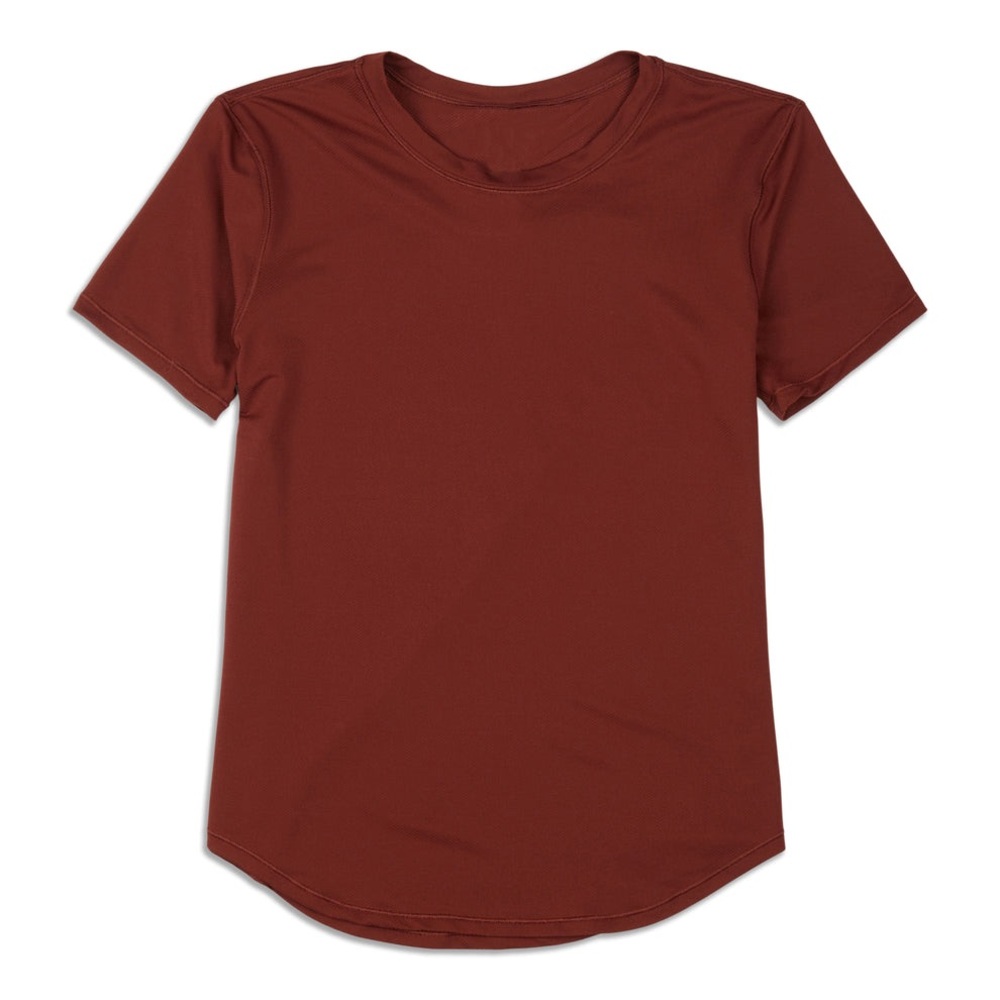 Lululemon athletica High-Neck Running and Training T-Shirt Size 8